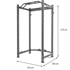 KLATKA TRENINGOWA Z WYPOSAŻENIEM POWER RACK KLT3110 COMMERCIAL HMS