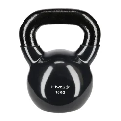 KNV BLACK KETTLEBELL ŻELIWNY POKRYTY WINYLEM HMS