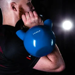 KNV KETTLEBELL ŻELIWNY POKRYTY WINYLEM HMS