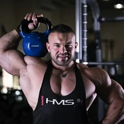 KNV KETTLEBELL ŻELIWNY POKRYTY WINYLEM HMS
