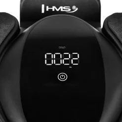 Koło do ćwiczeń brzucha z podparciem łokci i licznikiem LCD HMS KA40