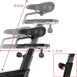 MP5420 ROWER STACJONARNY POWIETRZNY COMMERCIAL HMS