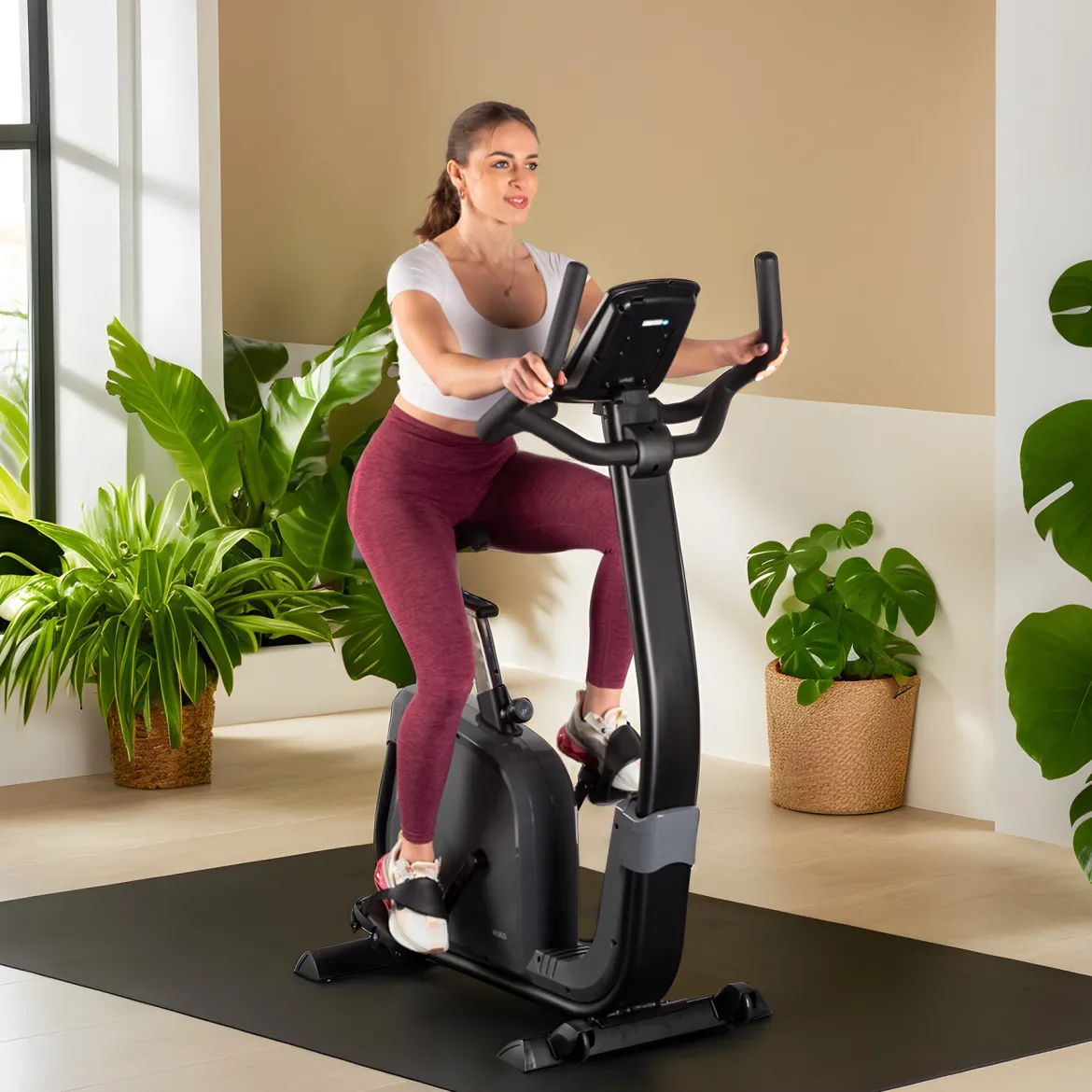 M1815 ROWER STACJONARNY ELEKTROMAGNETYCZNY Z GENERATOREM HMS PREMIUM