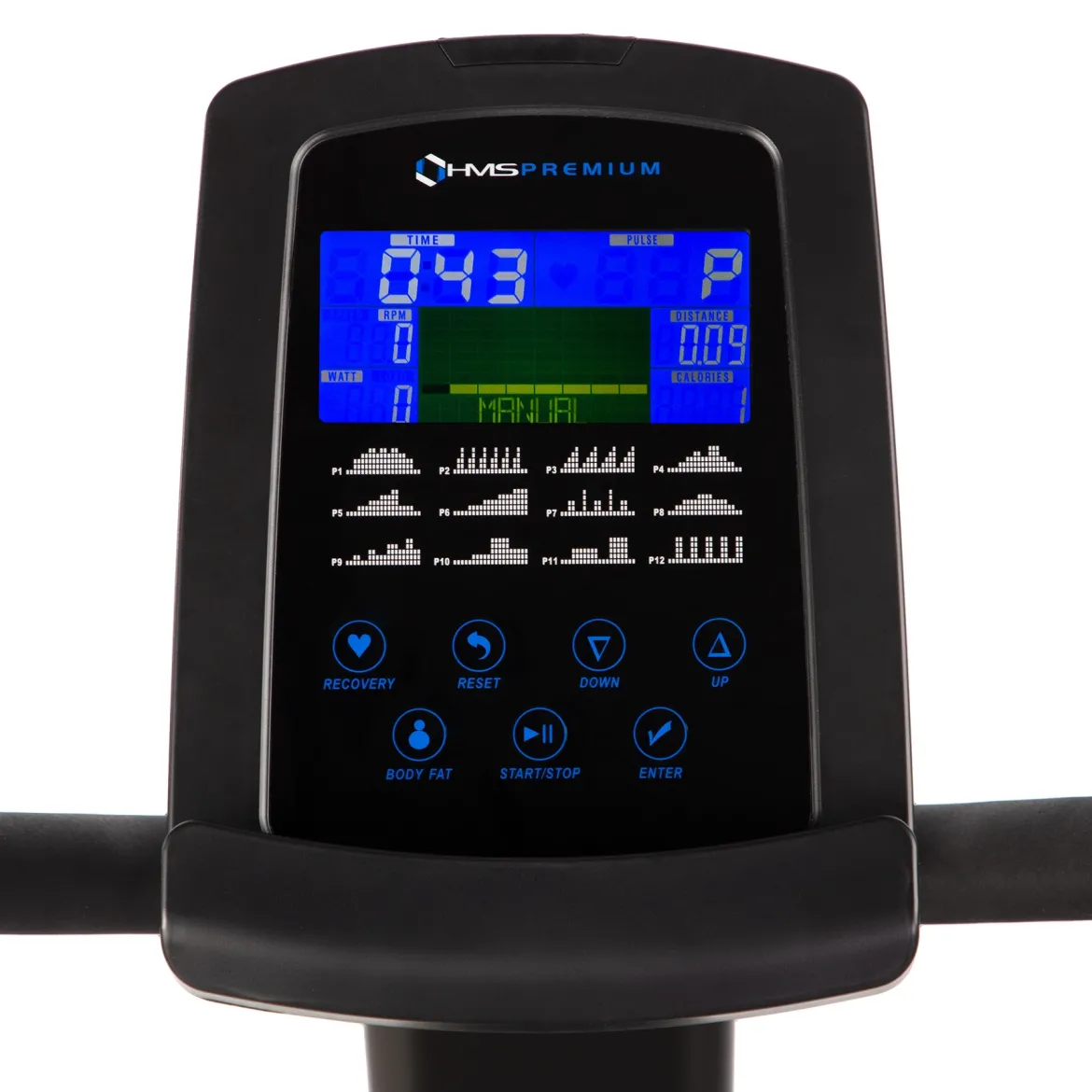 M1815 ROWER STACJONARNY ELEKTROMAGNETYCZNY Z GENERATOREM HMS PREMIUM