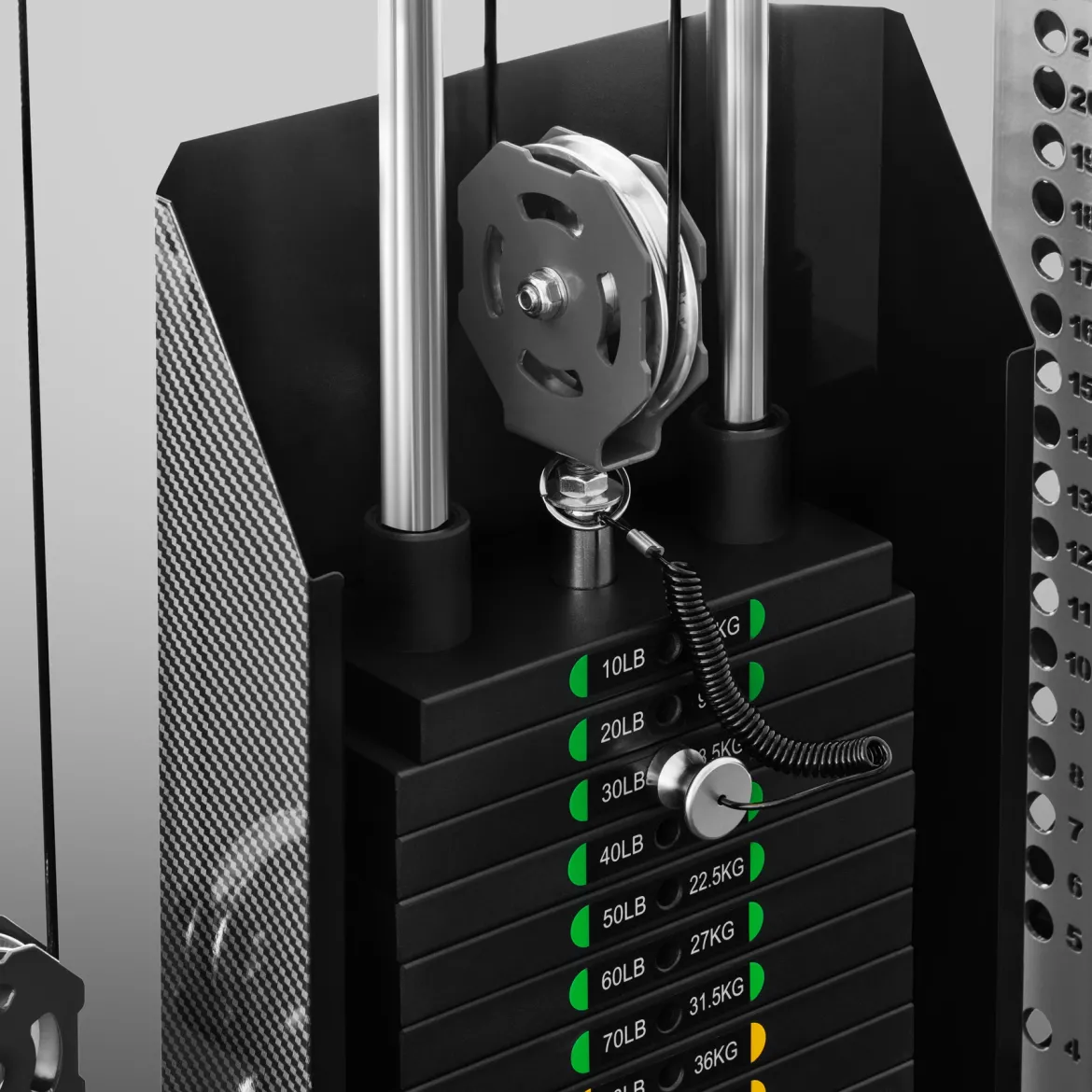MULTIFUNKCYJNA KLATKA POWER RACK Z WYCIĄGIEM I REGAŁEM DO PRZECHOWYWANIA XENTRYON HMS