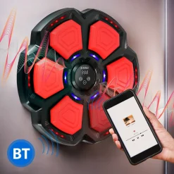 Muzyczna tarcza bokserska HMS TB06 Bluetooth z 9 programami i rękawicami