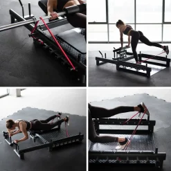 PHT25 PLATFORMA DO ĆWICZEŃ MIĘŚNI POŚLADKÓW HIP THRUST I MARTWEGO CIĄGU COMMERCIAL HMS