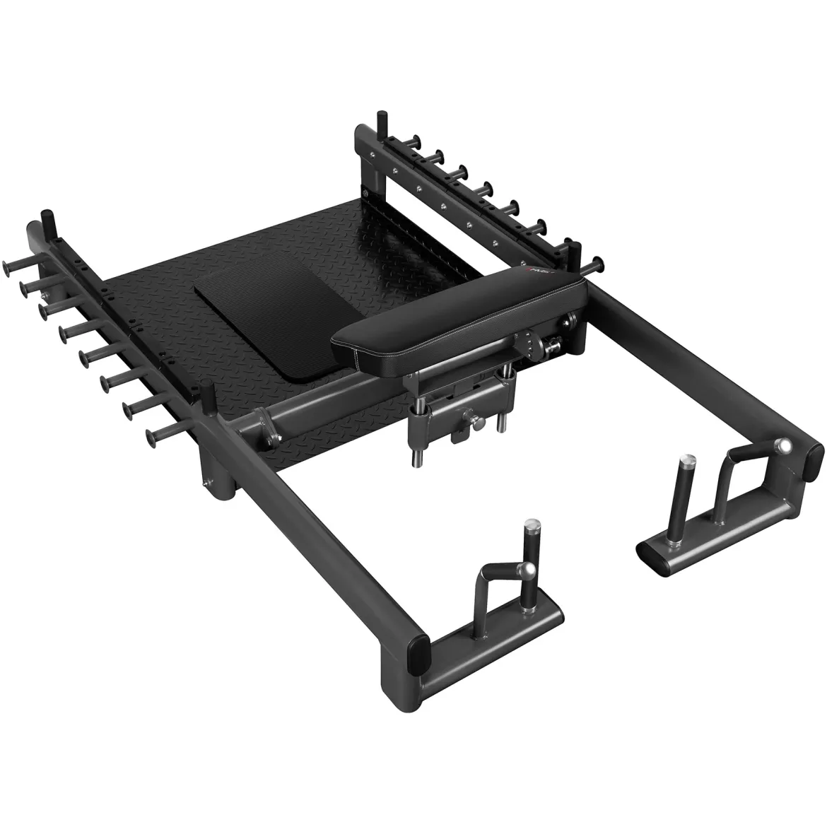 PHT25 PLATFORMA DO ĆWICZEŃ MIĘŚNI POŚLADKÓW HIP THRUST I MARTWEGO CIĄGU COMMERCIAL HMS
