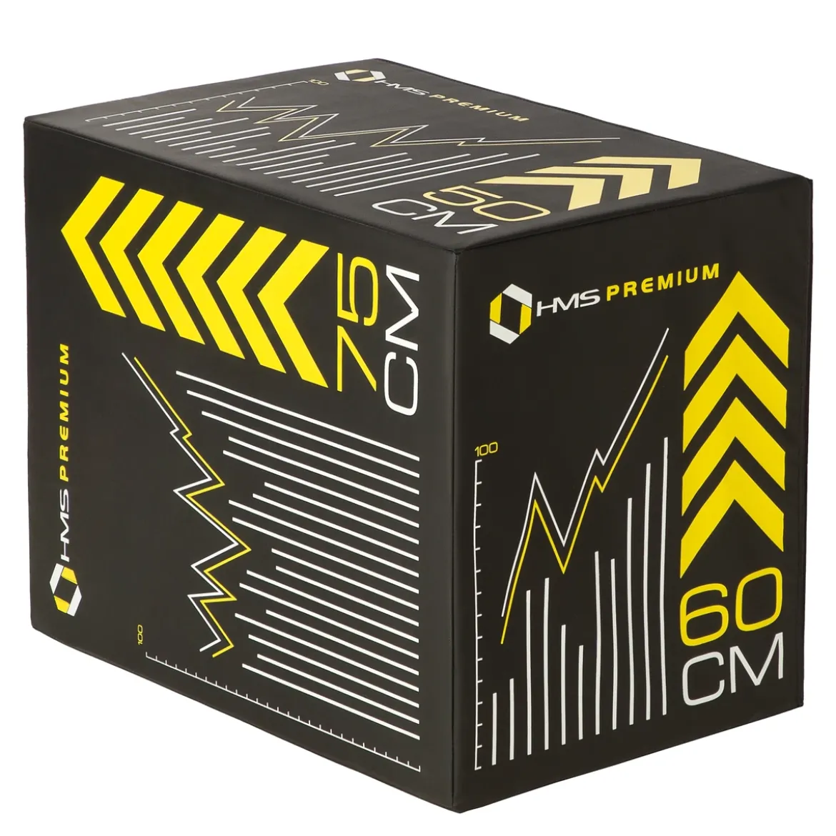 PYB01 SKRZYNIA PLYOMETRYCZNA SOFT HMS PREMIUM
