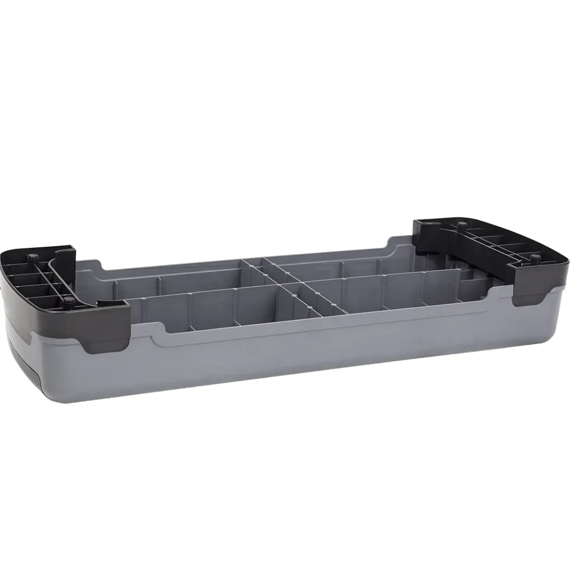 Regulowany szaro-czarny step do aerobiku HMS AS005