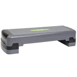 Regulowany szaro-czarny step do aerobiku HMS AS005