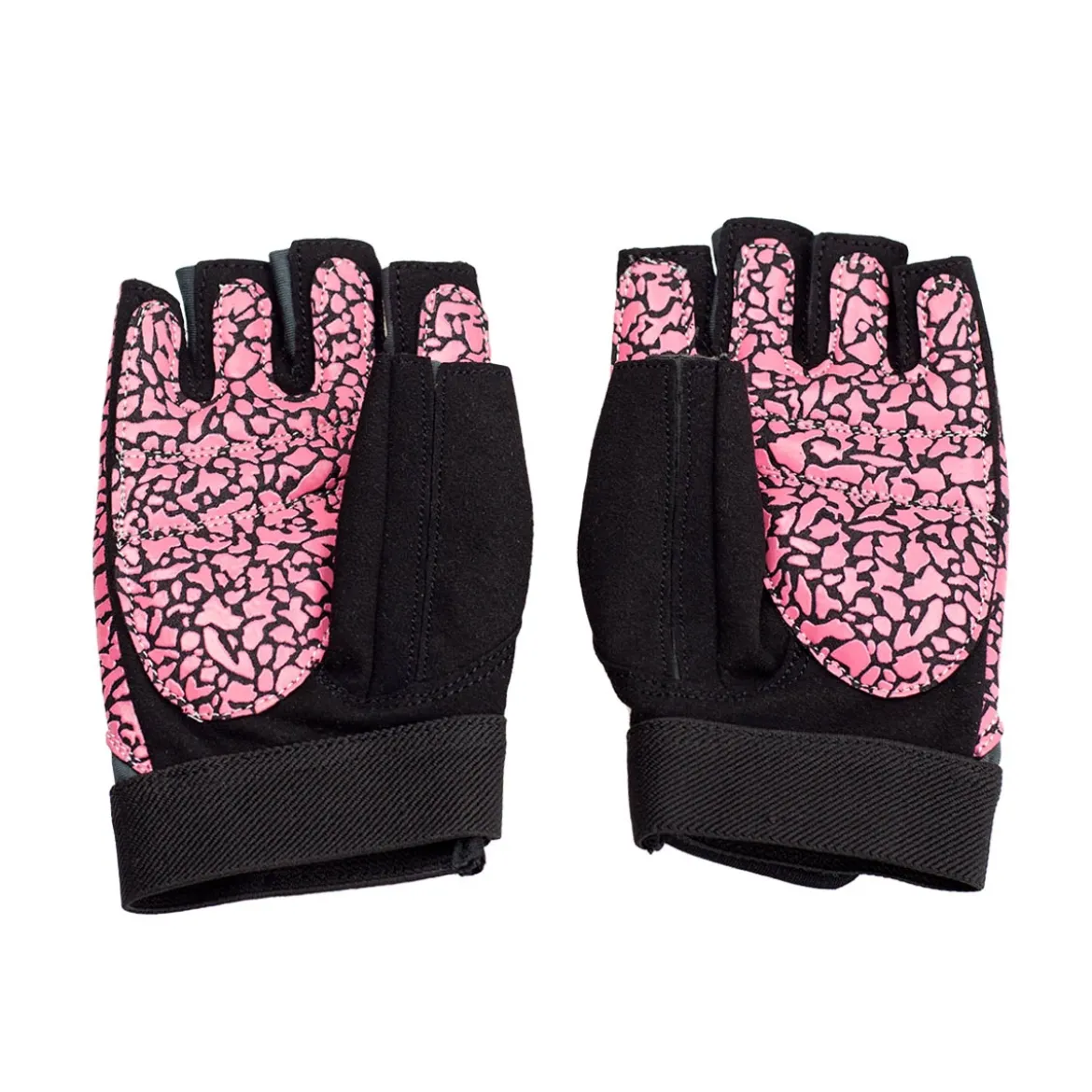 RST03 PINK/GRAY RĘKAWICE NA SIŁOWNIĘ HMS