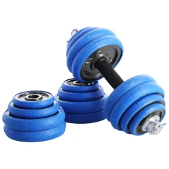SGG30 BAR SZTANGIELKI REGULOWANE GUMOWANE 30KG HMS