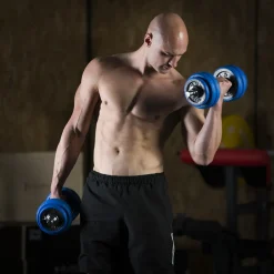 SGG30 BAR SZTANGIELKI REGULOWANE GUMOWANE 30KG HMS