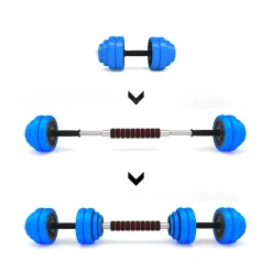 SGG30 BAR SZTANGIELKI REGULOWANE GUMOWANE 30KG HMS