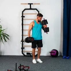 SGN120 PRO SET 6W1 ZESTAW CIĘŻARÓW 20KG HMS