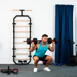 SGN120 PRO SET 6W1 ZESTAW CIĘŻARÓW 20KG HMS