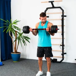 SGN130 PRO SET 6W1 ZESTAW CIĘŻARÓW 30KG HMS