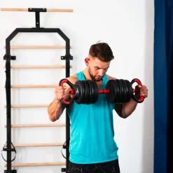SGN130 PRO SET 6W1 ZESTAW CIĘŻARÓW 30KG HMS