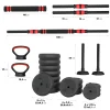 SGN140 PRO SET 6W1 ZESTAW CIĘŻARÓW 40KG HMS