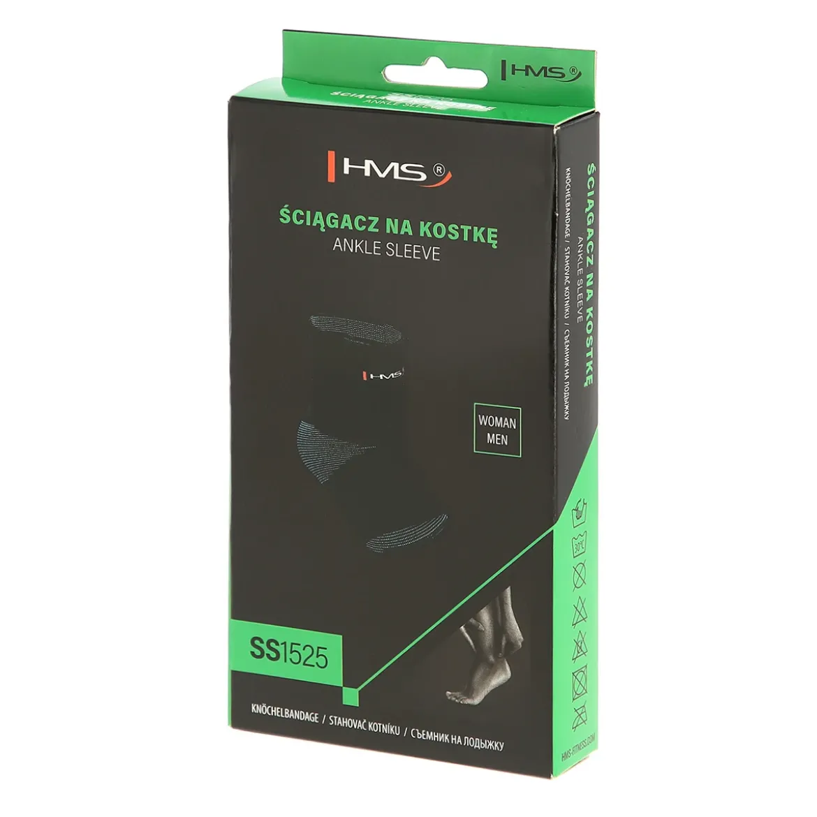 SS1525 TURKUSOWO-CZARNY ŚCIĄGACZ NA KOSTKĘ HMS