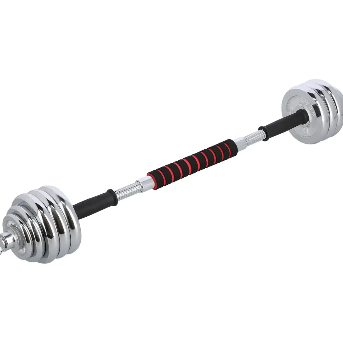 STC30 SZTANGIELKI REGULOWANE W WALIZCE CHROMOWANE 30KG HMS