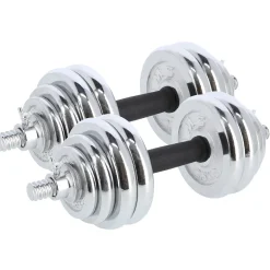 STC30 SZTANGIELKI REGULOWANE W WALIZCE CHROMOWANE 30KG HMS