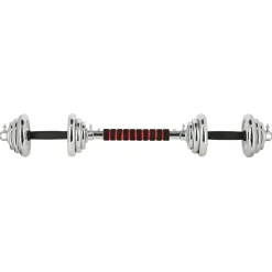 STC21 SZTANGIELKI REGULOWANE W WALIZCE CHROMOWANE 20KG HMS