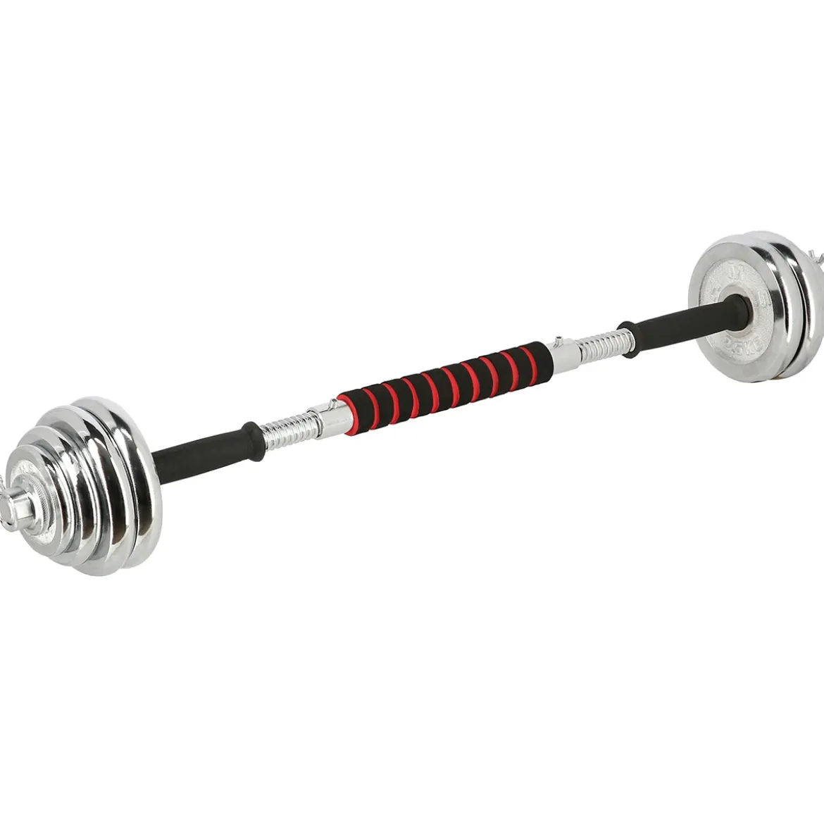 STC21 SZTANGIELKI REGULOWANE W WALIZCE CHROMOWANE 20KG HMS