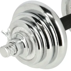 STC21 SZTANGIELKI REGULOWANE W WALIZCE CHROMOWANE 20KG HMS