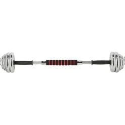 STC21 SZTANGIELKI REGULOWANE W WALIZCE CHROMOWANE 20KG HMS