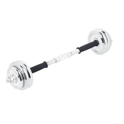 STC55 SZTANGIELKI REGULOWANE W WALIZCE CHROMOWANE 55KG HMS