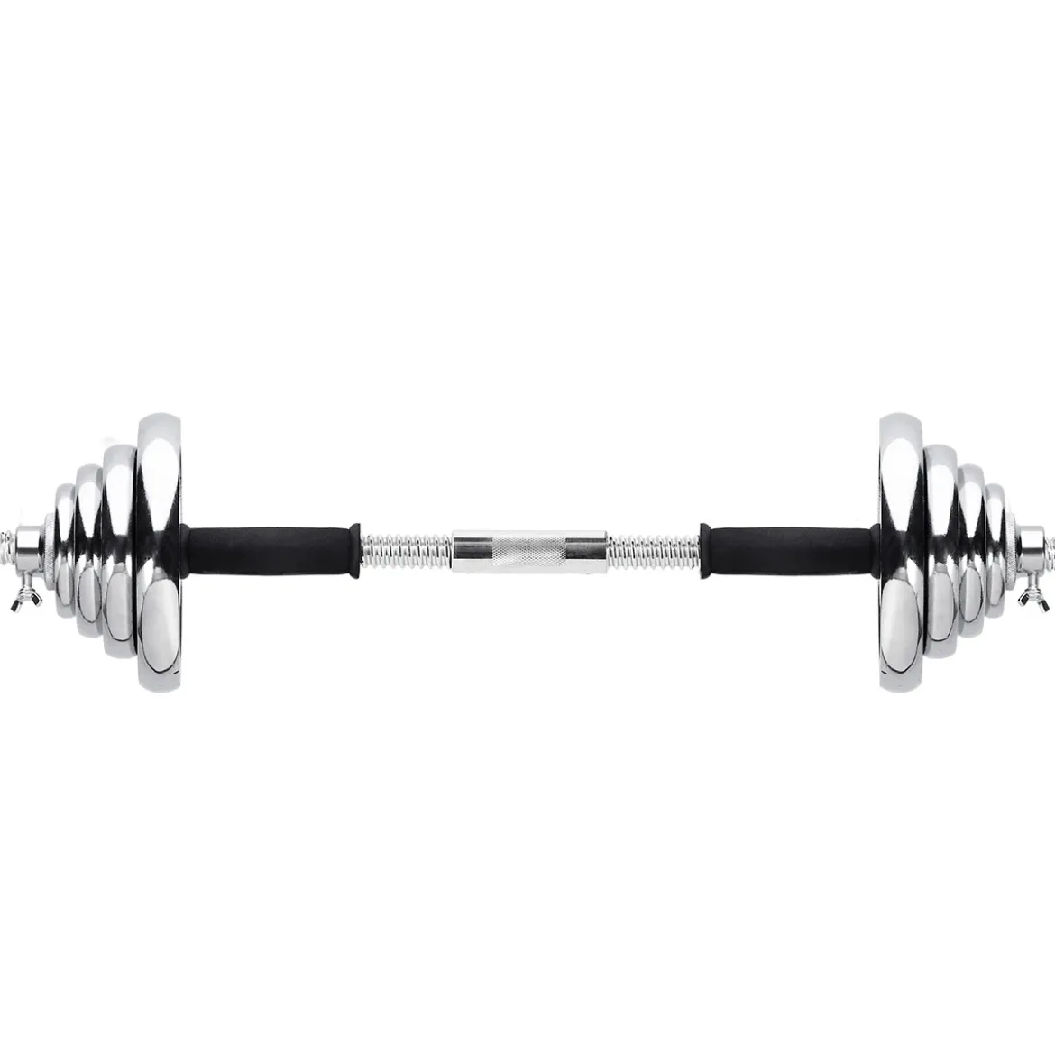 STC55 SZTANGIELKI REGULOWANE W WALIZCE CHROMOWANE 55KG HMS