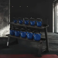 STR39 STOJAK NA KETTLEBELLS DWUPOZIOMOWY COMMERCIAL HMS