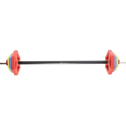 SZTANGA FITNESS Z OBCIĄŻENIAMI I ZACISKAMI ZESTAW SBP21 HMS PREMIUM
