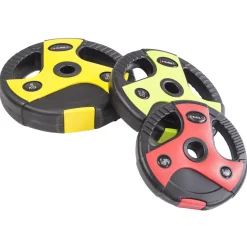 SZTANGA FITNESS Z TALERZAMI I ZACISKAMI SBP15 HMS