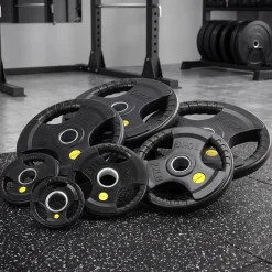 TALERZ OLIMPIJSKI GUMOWANY TRI-GRIP TOK PRO 51 MM – OBCIĄŻENIE OLIMPIJSKIE HMS