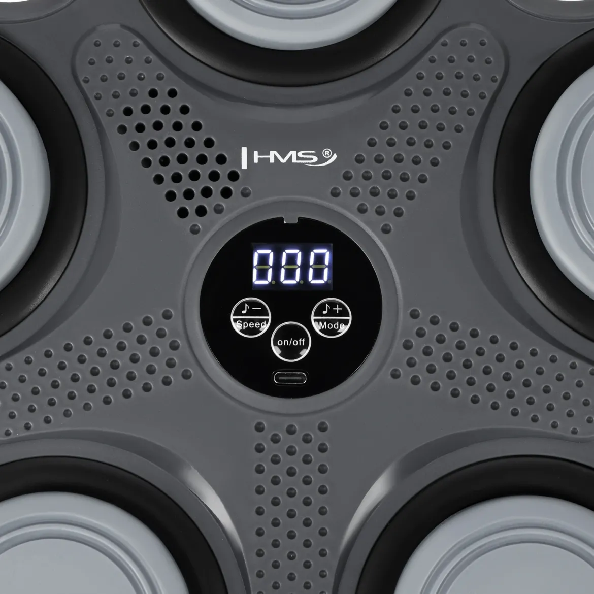 TB11 ELEKTRONICZNA TARCZA BOKSERSKA BLUETOOTH Z MUZYKĄ I RĘKAWICAMI HMS