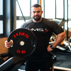 TOG ZESTAW TALERZY OLIMPIJSKICH OGUMOWANYCH 2 x 5 - 25 KG (150 KG) HMS