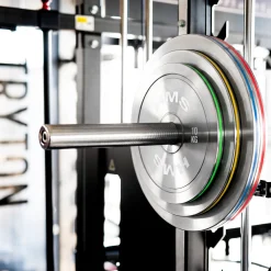 TOS ZESTAW TALERZY OLIMPIJSKICH STALOWYCH KALIBROWANYCH 2 x 10 - 50 KG (140 KG) HMS