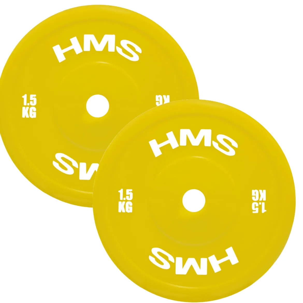 TPP ZESTAW TALERZY OLIMPIJSKICH TECHNICZNYCH PE 2 x 1.5 - 5 KG (18 KG) HMS
