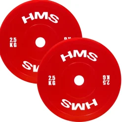 TPP ZESTAW TALERZY OLIMPIJSKICH TECHNICZNYCH PE 2 x 1.5 - 5 KG (18 KG) HMS