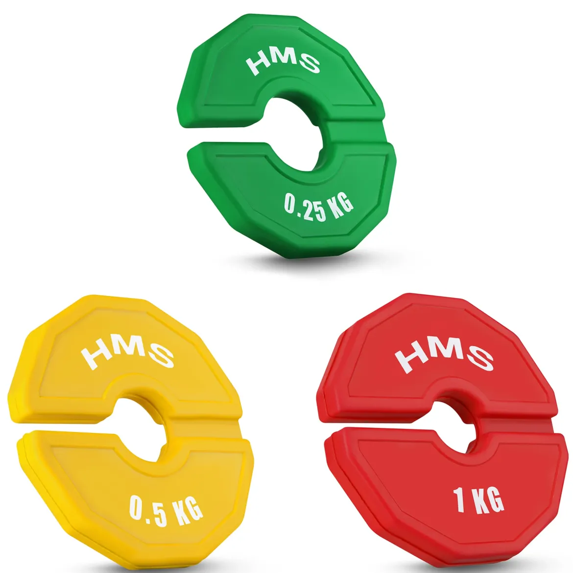 TSN ZESTAW TALERZY TYPU NAKŁADKA 2 x 0.25 - 1 KG (3.5 KG) HMS