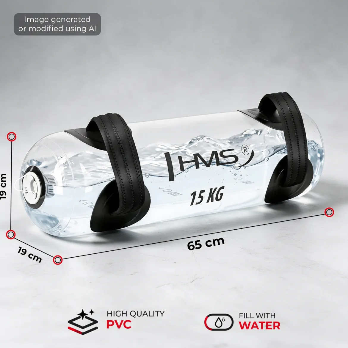 WOREK TRENINGOWY WYPEŁNIANY WODĄ AQUA POWERBAG WAB HMS