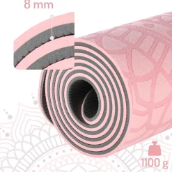 YM10 MATA TPE DO JOGI LIGHT PINK HMS