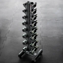 ZESTAW HANTLI CHD 2 x 1 - 8 KG (72 KG) + STOJAK STR36 HMS