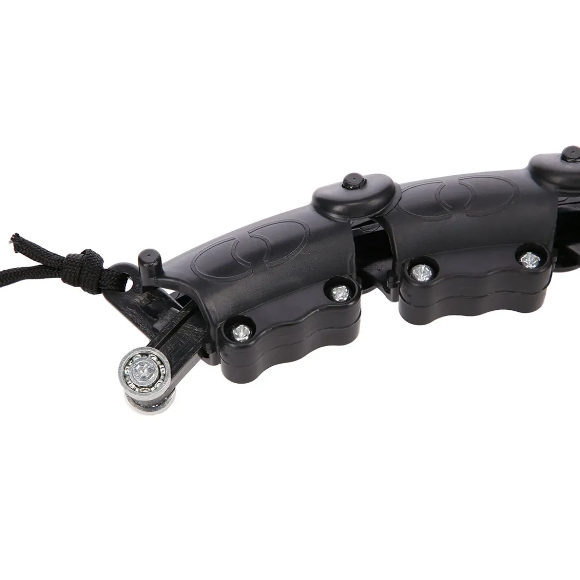 ZESTAW HULA HOP HHW02 BLACK Z WYPUSTKAMI I OBCIĄŻNIKIEM HMS + PAS BR163 RED
