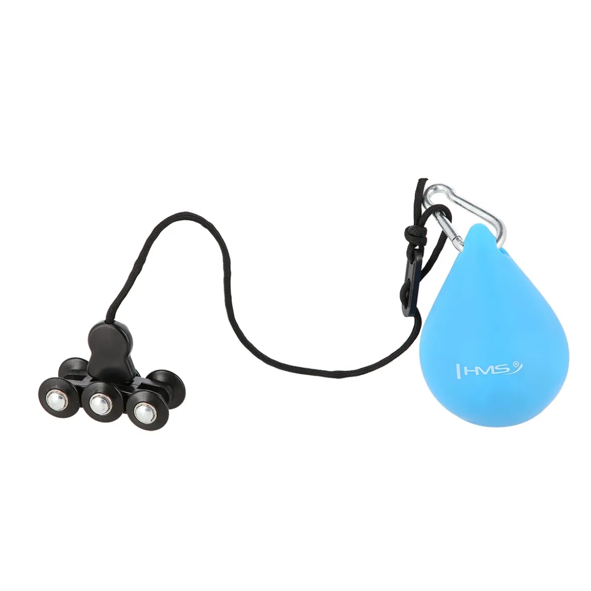 ZESTAW HULA HOP HHW01 BLUE Z WYPUSTKAMI I OBCIĄŻNIKIEM HMS + PAS BR163 RED