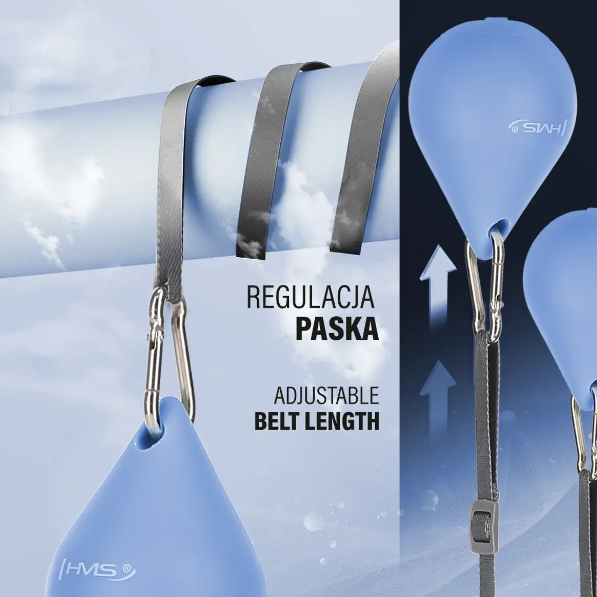 ZESTAW HULA HOP MAGNETYCZNY BLUE HHM15 Z LICZNIKIEM HMS + PAS WYSZCZUPLAJĄCY BR163 RED
