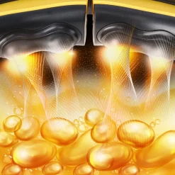 ZESTAW HULA HOP MAGNETYCZNY BLACK/YELLOW HHM21 Z LICZNIKIEM HMS + PAS WYSZCZUPLAJĄCY BR1313